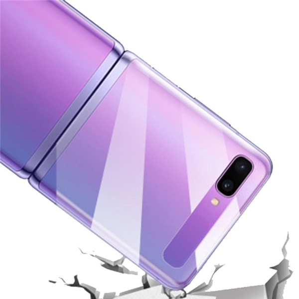 Tyylikäs suojakuori - Samsung Galaxy Z Flip Transparent