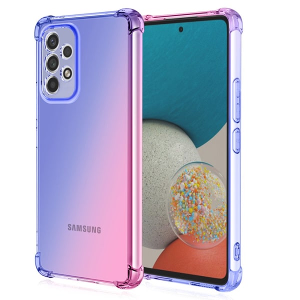 Samsung Galaxy A23 5G - Stilfuldt tyndt silikonecover Pink