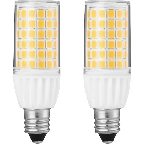 2-pack T4 Jd 5w E11 LED-lampor Dimbar,/ingen Flicker Cri 85+, Ul-certifiering