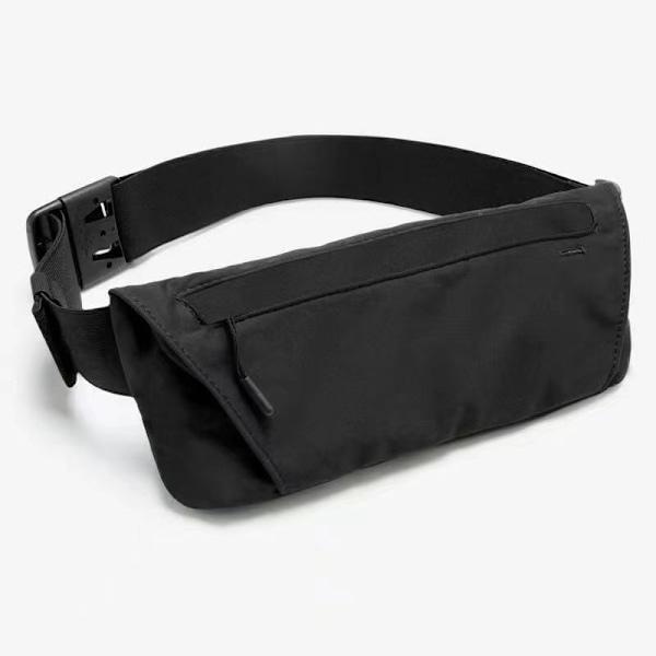 Slank løpebelte Fanny Pack for kvinner menn Elastisk løperebelte Midjeveske Brystveske Telefonholder Midjepakke for løping Fotturer