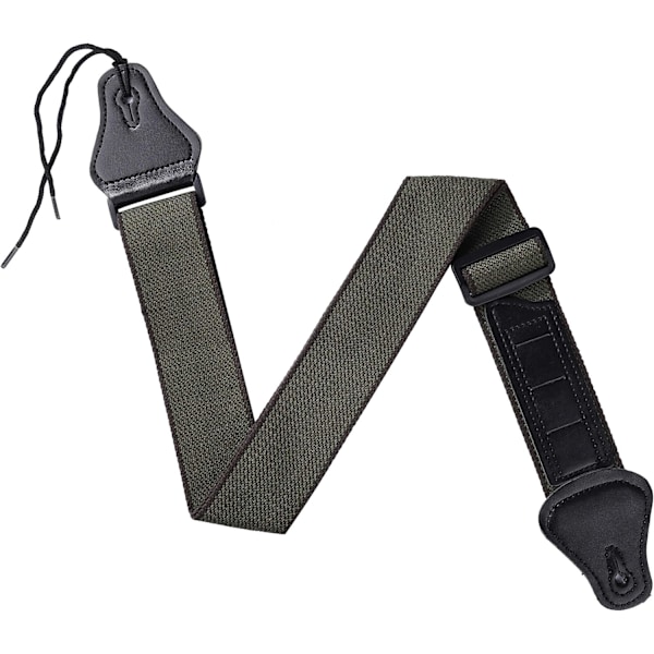 (Army Green) Cotton Adjustable Guitar Strap Electric Guitar Shoulder Strap Comfortable Guitar Strap for Folk Electric Guitar Bass Guitar.