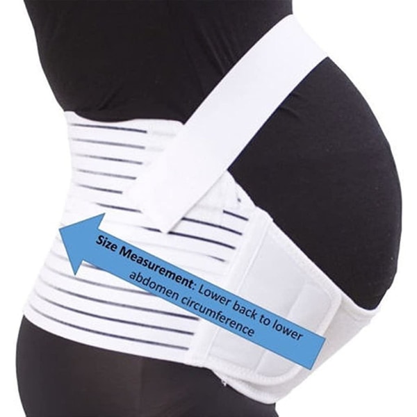 Gravidstödsbälte Graviditetsbälten för kvinnor Midja Rygg Mage Magband