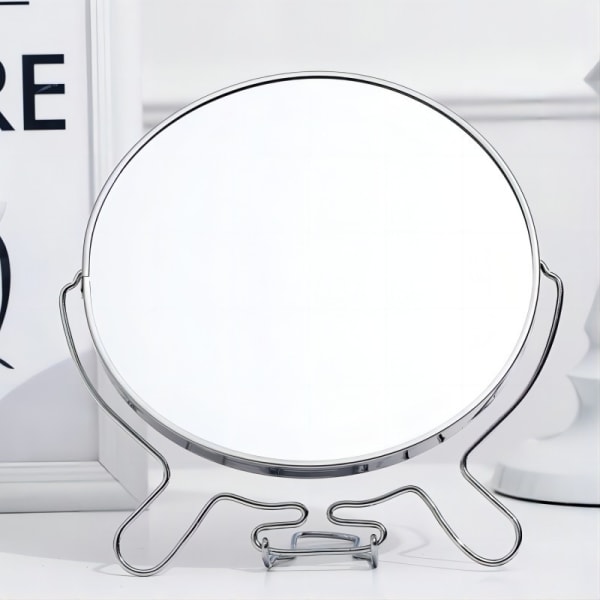 Förstoringsspegel 2-vägs sminkspegel 360 graders roterande bärbar spegel  43a6 | Fyndiq