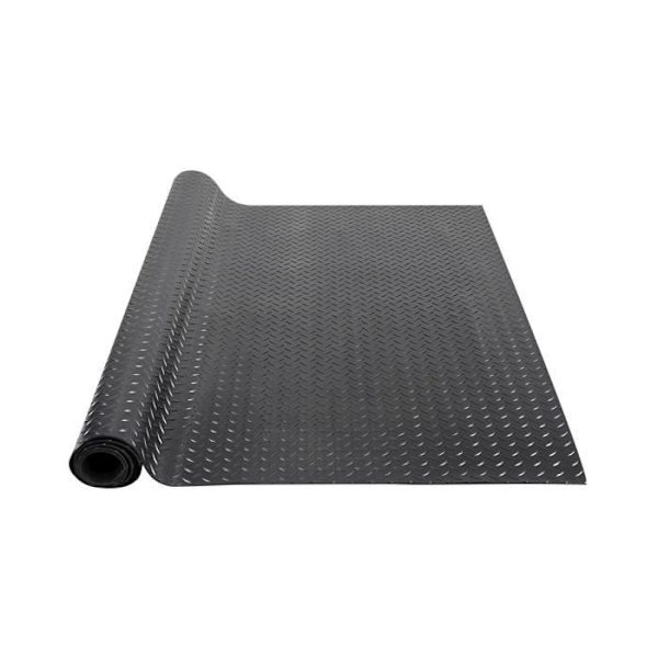 Garagegolvmatta-VEVOR-1236x4625 mm-Vattentät Lätt att rengöra för golvskydd under bilar, garage, gym
