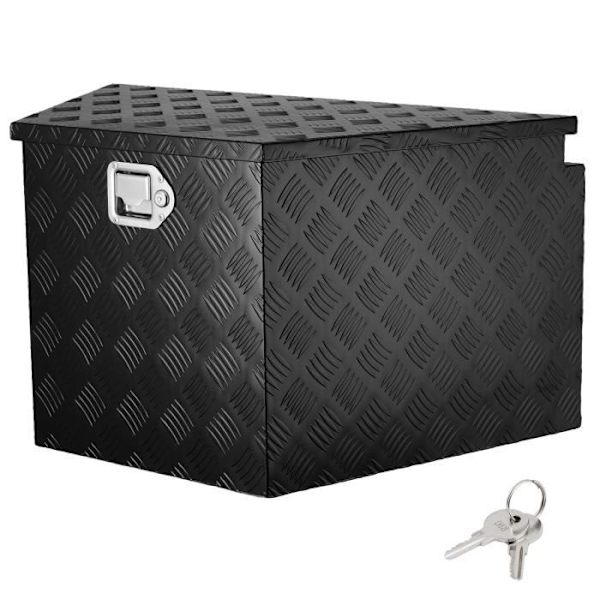 Dragstångslåda - VEVOR - 838×457×483 mm, 8,2 kg, med lås och nyckel Väderbeständighet för förflyttning