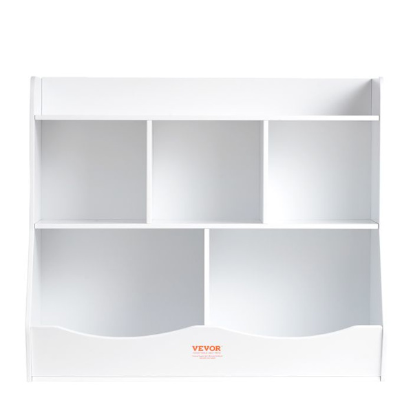 Förvaringsenhet-VEVOR- 890 × 400 × 760 mm- 5 fack Bokhylla-för hemklassrum Dagis förskola