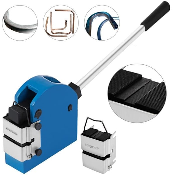 Pipe Bender - VEVOR - Manuell Tube Bender 2-i-1 bårsats 2 stålbackar