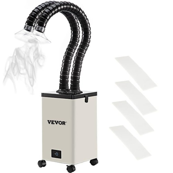 Rökabsorbent - VEVOR - Rökabsorbent Röksug för lödning 150 W 28 x 28 x 43 cm Flöde 280,34 m³-h