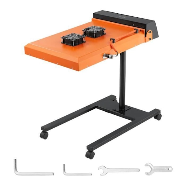 Flash Tork för screentryck - VEVOR - 6000 W 48,5x54 cm Automatisk infraröd, med sensor, justerbar höjd
