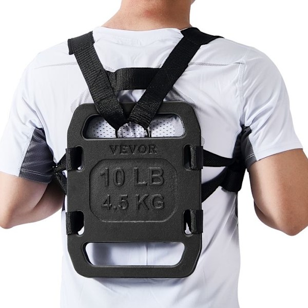Vikter för Viktsväst - VEVOR - Par 4,5 kg - Viktplatta för Ryggsäck - Viktsäckplatta