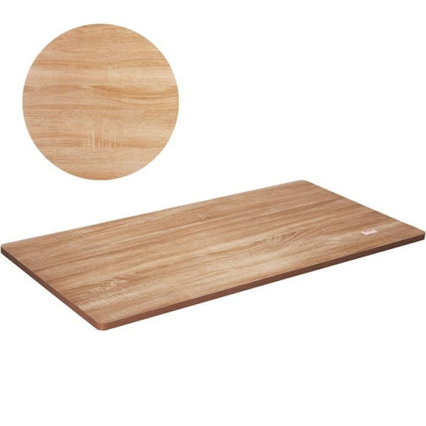Bordsskiva - VEVOR - Kontorsbricka Bordsskiva i trä 200x80x2,5 cm Spånskiva 100 kg