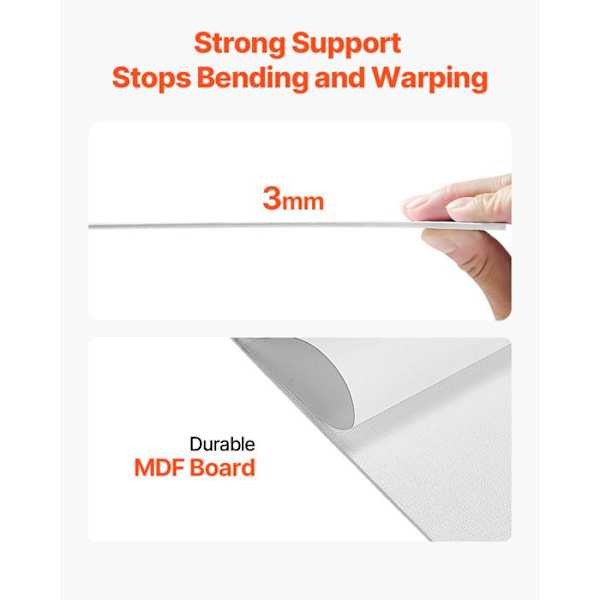 Målarduk - VEVOR - Set med 12 - 280x355 mm - För skissmålning, akrylmålning och oljemålning, akvarell