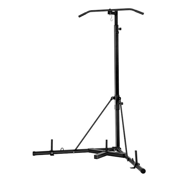 Stöd för 2-i-1 Slagsektion - VEVOR - Kapacitet 65 kg - Självstående Boxningsstation i Stål - med Pull-up Bar