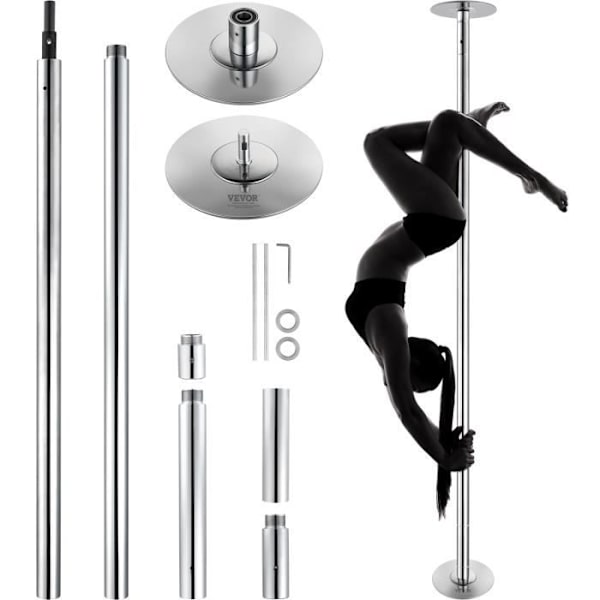 Dance Pole - VEVOR - Pole Dance Bar Vertical Bar Dance Pole för Bar Club 2810 x 230 x 230 mm för Home Bar