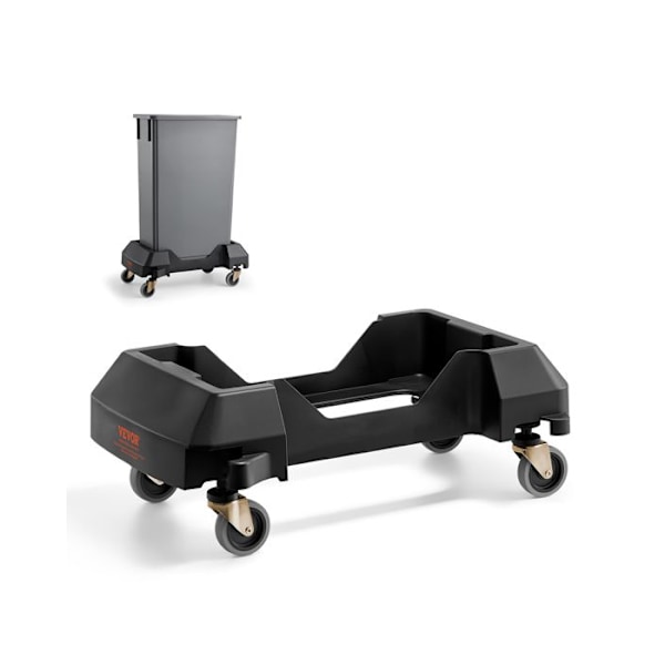 Soptunna-VEVOR-60/87 L-Med Rullande Bas för Smala Soptunnor-Maximal Last 90,1 kg-Med Svängbara Hjul