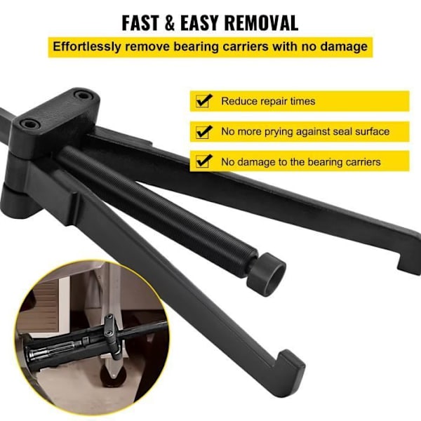 Nedre lageravdragare - VEVOR - Heavy Duty stållagerverktyg med justerbar arm