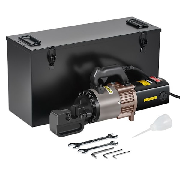 Bärbar elektrisk hydraulisk armeringsskärare-VEVOR-2000W högeffektstål armeringsverktyg-svart
