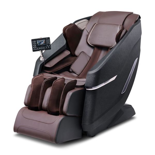 Massagestol med SL Flexible Track - VEVOR - 3D Shiatsu Massager - Uppvärmning, Bluetooth-högtalare, Luftkudde