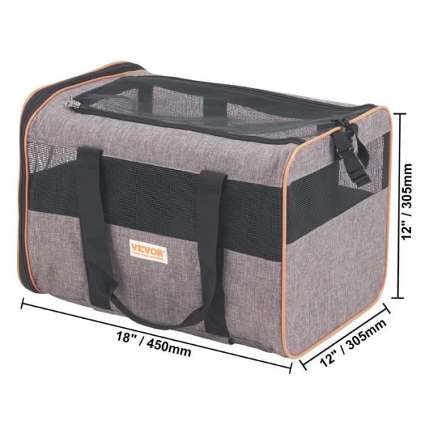Pet Carrier Bag - VEVOR - 9,9 kg Cat Dog Wheeled Bag