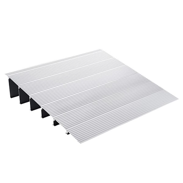 Tröskelramphöjd 6"-VEVOR-Belastning 800 lbs-Justerbar modulär ramp i aluminium för rullstolar, skotrar