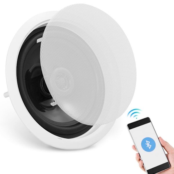 Bluetooth takhögtalare-VEVOR-16,5 cm-vägg-tak infällt högtalarsystem-för kök, vardagsrum, sovrum