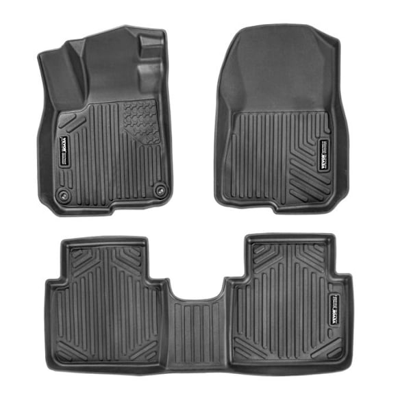Bilgolvmatta - VEVOR - Honda CR-V 2017-2022 - 3 delar - TPE - Antisklid