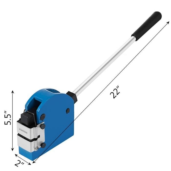 Pipe Bender - VEVOR - Manuell Tube Bender 2-i-1 bårsats 2 stålbackar
