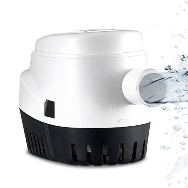 Länspump - VEVOR - 145 x 83 x 103 mm Elektrisk båt länssump vattenpump 1100GPH 12V, för simbassänger, källare