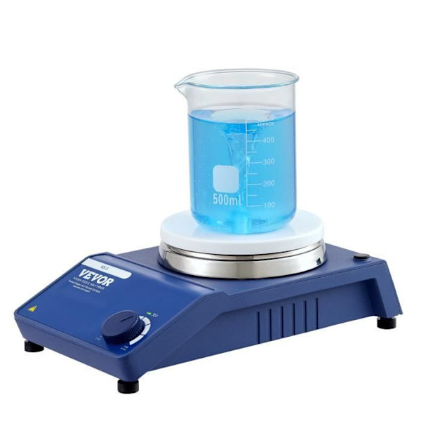 Magnetisk värmeplattaomrörare-VEVOR-20 L-1 500 rpm-vätskeblandningsutrustning Forskningsstudieexperiment