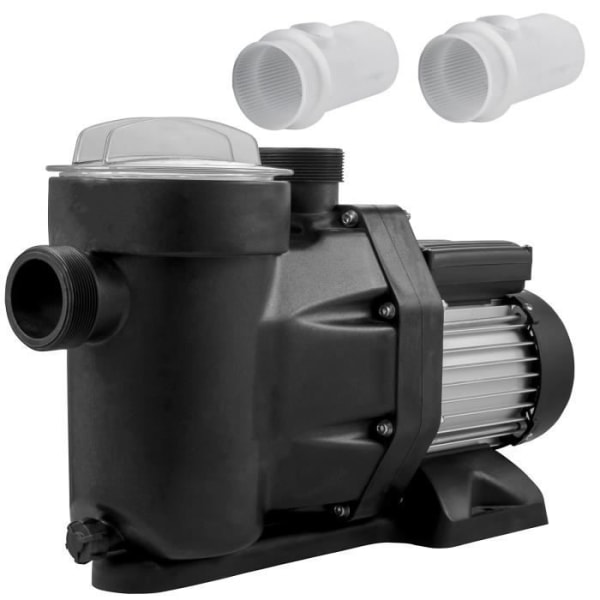 Poolpump - VEVOR - SPP150E - 19200L/h - 1CV/750W - Plast/metall