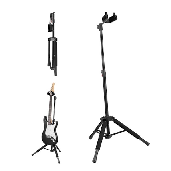 Gitarrstativ - VEVOR - Belastning 15 kg - Justerbar höjd 900-1200 mm - Klassisk bas elektrisk akustisk gitarr