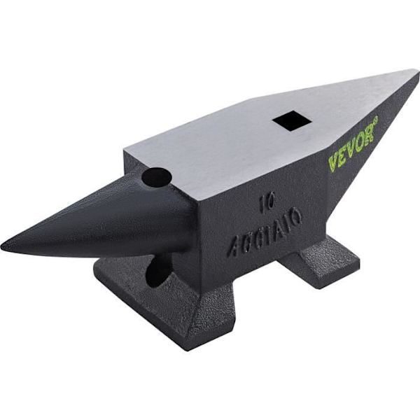 Smedens städ - VEVOR - Hårt stål - 2 horn - 10 kg