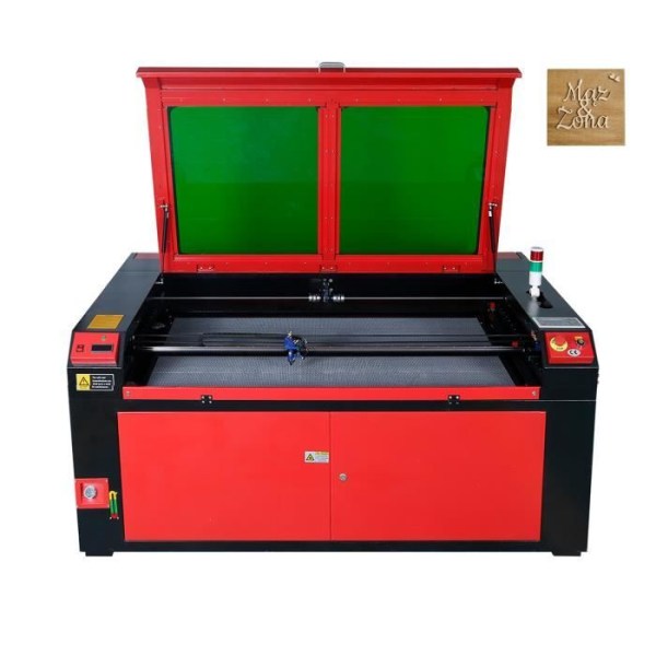 Lasergraveringsmaskin - VEVOR - CO2 Lasergravör - Gravyrskärmaskin 130W Arbetsbord 900x1400mm