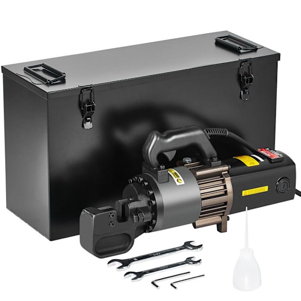 Portabel Elektrisk Hydraulisk Klippmaskin - VEVOR - 4-25 mm - Högpresterande Verktyg för Klippning av Armeringsstänger 2000 W
