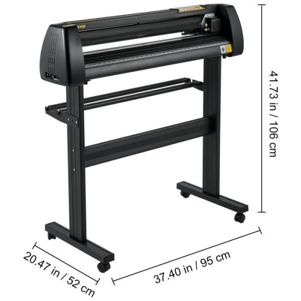Vinyl Skärplotter - VEVOR - 720 mm - COMPIM och USB