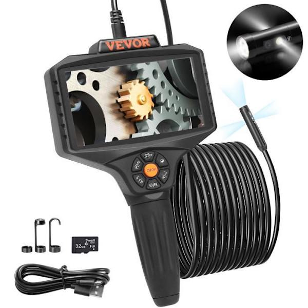 VEVOR Endoscope Camera Borescope Inspection Triple Lens 5" 8x IPS-skärm