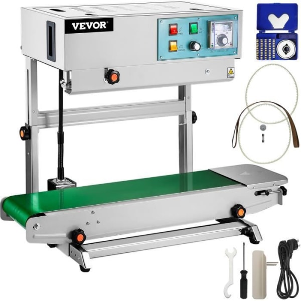 VEVOR Automatisk Vertical Continuous Seal Machine FR900 Bag Sealer