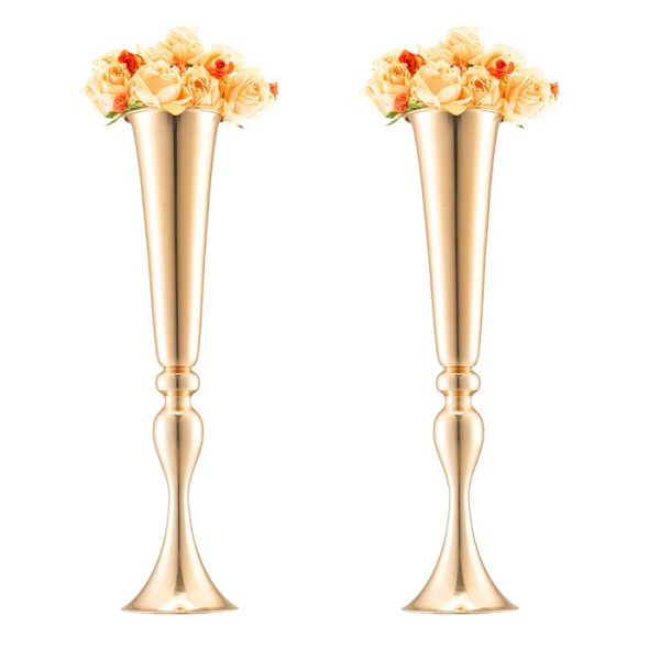 Bröllopsvas-VEVOR-Set med 2-blomsterställ för bröllop, 56 cm höga-för bröllopsmiddag, ceremoni, födelsedag.