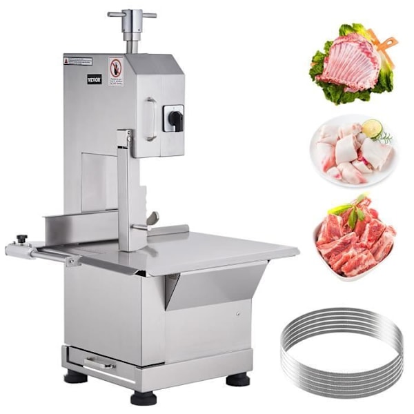 Kommersiell bensåg - VEVOR - YF-400A - 2200 W - Rostfritt stål - 1000 kg/h