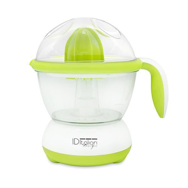 Elektrisk citruspress - Italiensk design - Tvåvägsrotation - Kapacitet 700ml vitt och grönt