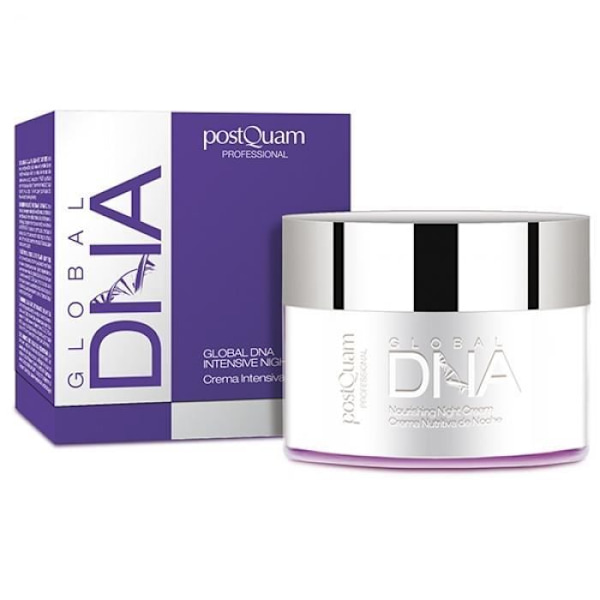Intensiv återfuktande nattkräm - POSTQUAM - Global DNA - 50 ml - Närande och förstärkande