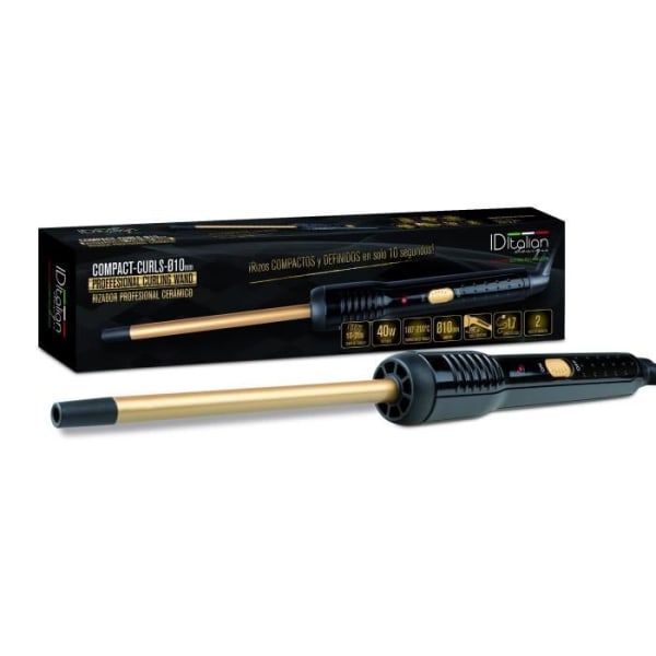 ITALIAN DESIGN COMPACT-CURLS-10mm kiharrin, kiharrin