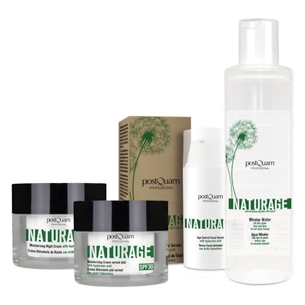 100 % Natural Naturage Box | Kasvojenhoito, kosteuttava ja ravitseva - POSTQUAM Vit