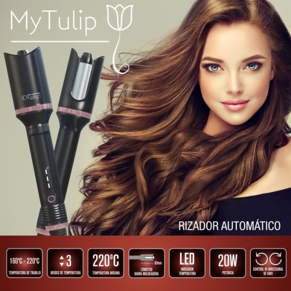 Mytulip automatisk curler Svart