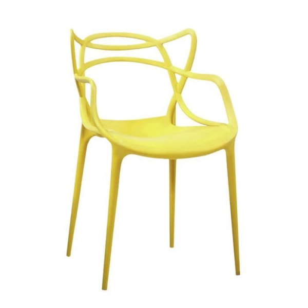 Keltainen Thonet tuoli