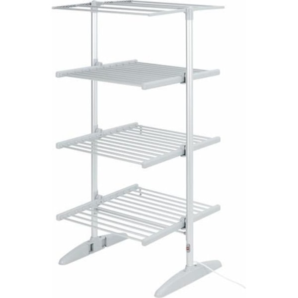 Sähkokuivausteline Sirge - 36 lämmityspalkkia - 300W - Harmaa