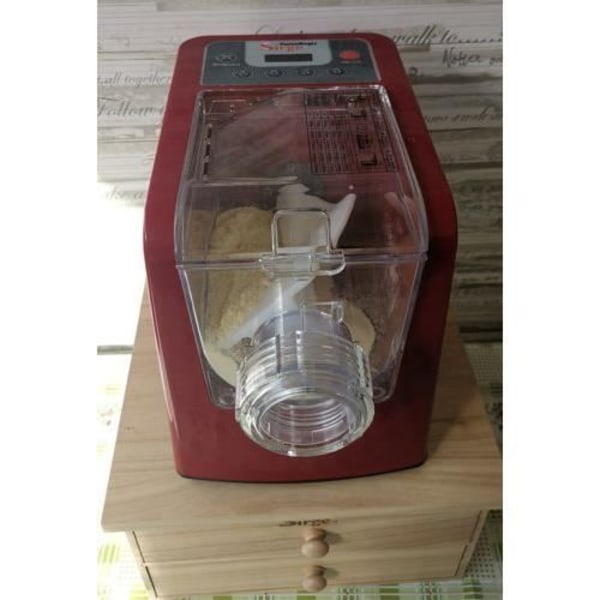 3-in-1 Sekoitin ja Pastakone Taikina Leipä Pizza 22 Muottia 1Kg 300Watt Röd