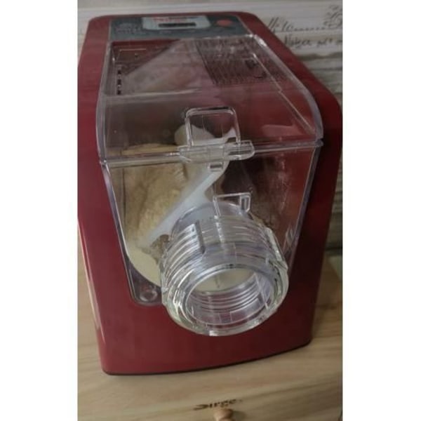 3-in-1 Sekoitin ja Pastakone Taikina Leipä Pizza 22 Muottia 1Kg 300Watt Röd