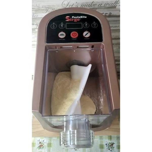 Mixer og Pastamaskine 3 i 1 Pasta Brød Pizza 22 Dies 1Kg 300Watt PastaRita rosa