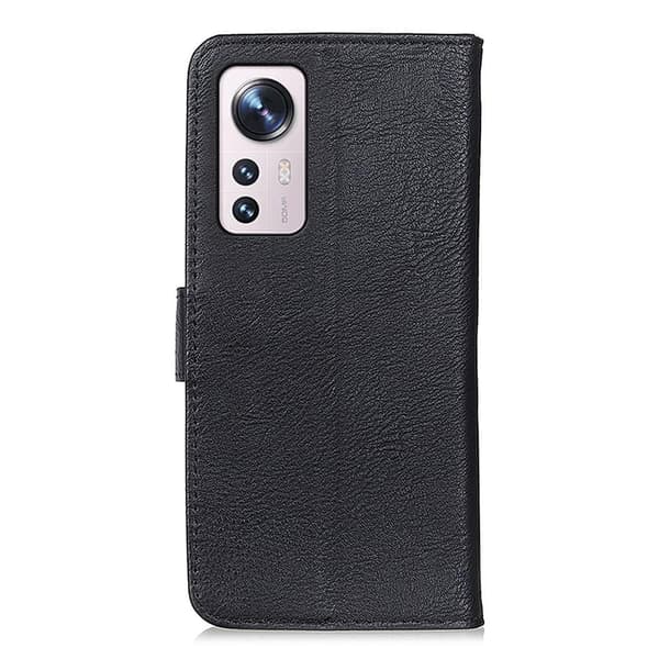 KHAZNEH Wallet Stand Case Xiaomi 12 Pro Black